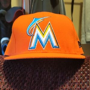 Miami Marlins New Era Fitted Hat